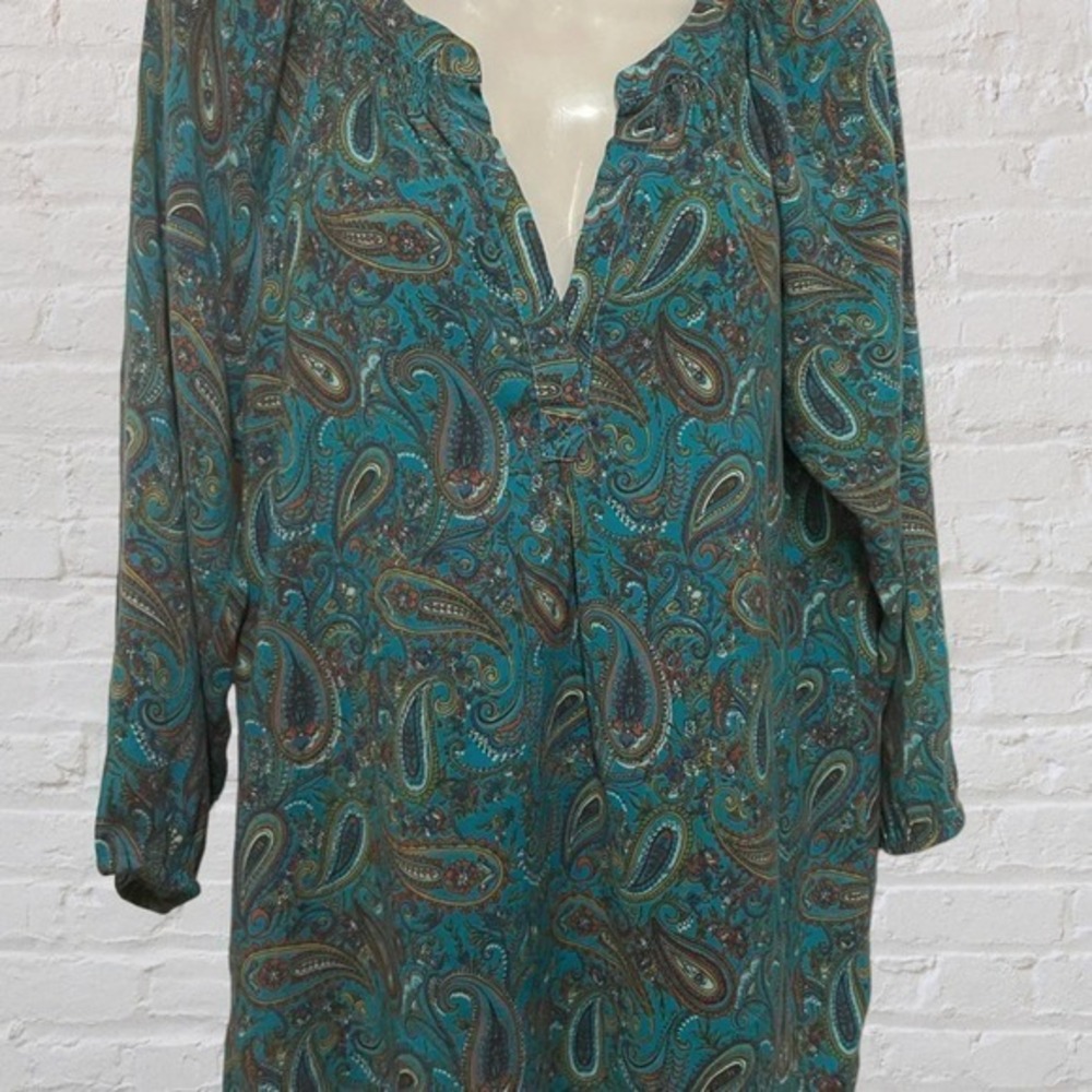 Pink Cattlelac Paisley Top